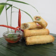 Vietnamese chicken spring rolls